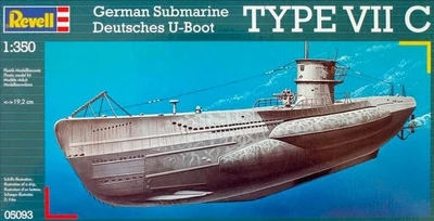 05093  флот  German Submarine Deutsches U-Boot Type VIIC  (1:350) 4009803050935