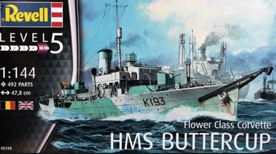05158  флот  Flower Class Corvette HMS BUTTERCUP  (1:144) 2000000104133