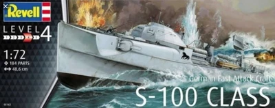 05162  флот  German Fast Attack Craft S-100 Class  (1:72) 4009803051628