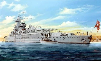 05316  флот  German Battleship Admiral Graf Spee  (1:350) 9580208053165