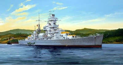 05317  флот  German Heavy Cruiser ADMIRAL HIPPER 1941  (1:350) 9580208053172