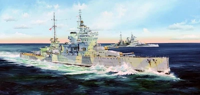 05324  флот  Battleship HMS Queen Elizabeth 1943  (1:350) 9580208053240