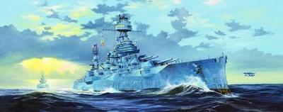 05340  флот  USS New Texas BB-35  (1:350) 9580208053400
