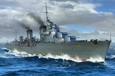 05357  флот  Russian Destroyer Taszkient 1942  (1:350) 9580208053578