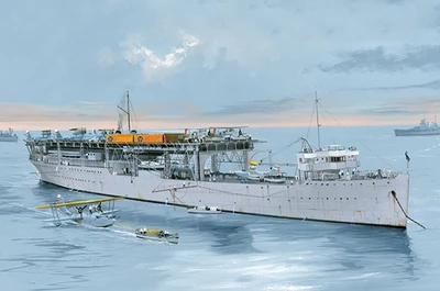 05632  флот  USS Langley AV-3  (1:350) 9580208056326