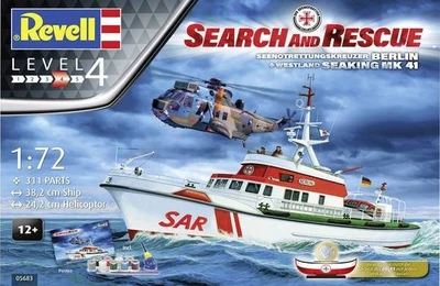 05683  флот  DGzRS Berlin + Sea King  (1:72) 4009803056838