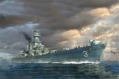 06740  флот  USS Hawaii CB-3  (1:700) 9580208067407