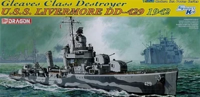 1027  флот  USS Livermore DD-429  (1:350) 4545782084405