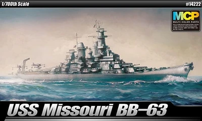 14222  флот  USS Missouri BB-63  (1:700) 2000002060192
