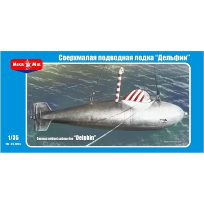 35-004  флот  German Midget submarine Delphin-I  (1:35) 2000002117285