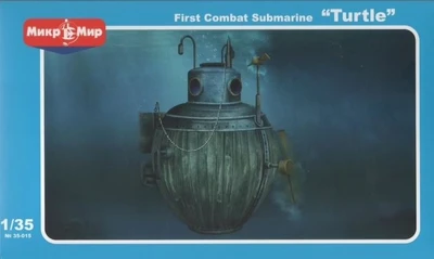 35-015  флот  First Combat Submarine "Turtle"  (1:35) 4589913211285