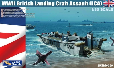 35GM0080  флот  WWII British Landing Craft Assault [LCA]  (1:35) 4892667350804