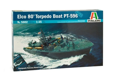 5602  флот  ELCO 80' TORPEDO BOAT PT-596  (1:35) 8001283056021