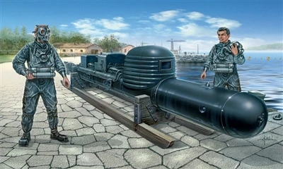 5605  флот  S.L.C. "MAIALE"  (WITH 2 FIGURES) PRM EDITION (1:35) 8001283056052