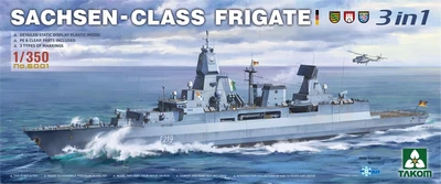 6001  флот  Sachsen-Class frigate  (1:350) 4897051421962