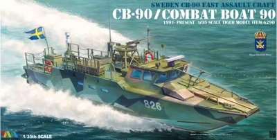 6290  флот  Sweden CB90 Fast Assault Craft 1991-present  (1:35) 4897061660368