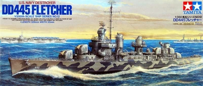 78012  флот  US Navy Destroyer DD445 Fletcher  (1:350) 4950344780129