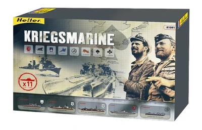 81091  флот  COFFRET KRIEGSMARINE (1:400) 3279510810912