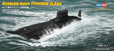 87019  флот  Russian Navy Typhoon class  (1:700) 6939319270191
