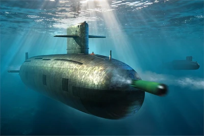 87023  флот  PLAN Type 093 Shang Class SSN  (1:700) 6939319270238