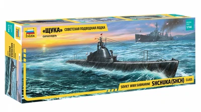 9041  флот  Советская подводная лодка "Щука"  (1:144) 4600327090416