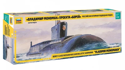 9058  флот  Подводная лодка "Владимир Мономах" проекта "Борей"  (1:350) 4600327090584