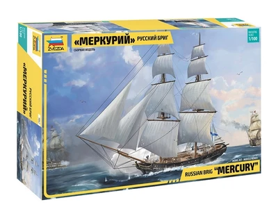 9067  флот  Русский Бриг «Меркурий»  (1:100) 4600327090676