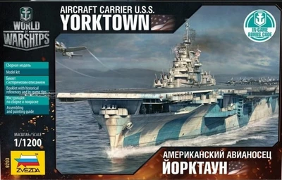 9203  флот  Американский авианосец Йорктаун  (1:1200) 4600327092038