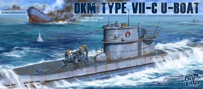 BS-001  флот  DKM Type VII-C U-Boat Upper Deck  (1:35) 6971995748946