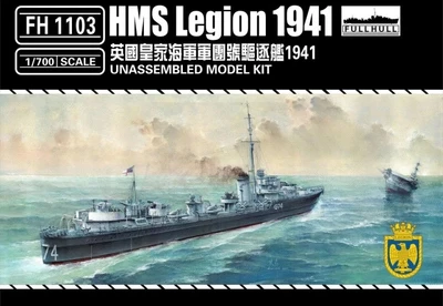FH1103  флот  HMS Legion 1941  (1:700) 6921970400703