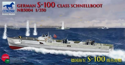 NB5004  флот  German S-100 Class Schnellboot (1:350) 4544032656836
