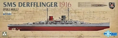 SP-7034  флот  SMS Derfflinger 1916 (full hull)  (1:700) 4897051422020