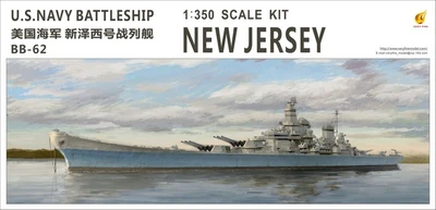 VF350911  флот  USS New Jersey BB-62  (1:350) 4589913250413