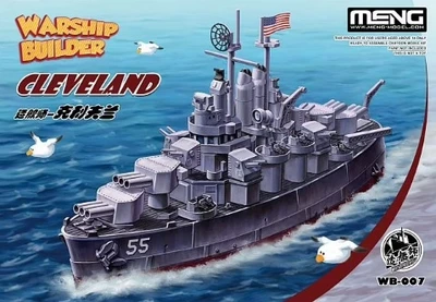 WB-007  флот  Warship Builder USS Cleveland 4897038558414