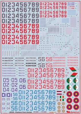 72081  декали  ОКБ С. С-30СМ  (1:72) 2000002144496