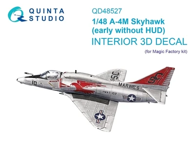 QD48527  декали  3D Декаль интерьера кабины A-4M early (Magic Factory)  (1:48) 2000002183617