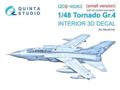 QDS+48263  декали   3D Декаль Tornado GR.4 (Revell) (малая версия) (с 3D-печатными деталями)  (1:48) 2000002158325