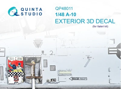 QP48011  декали  Экстерьер для A-10 (Все модели) (1:48) 2000002116301