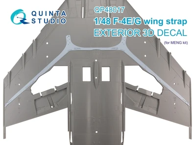 QP48017  декали  3D Декаль Усиливающие элементы крыла F-4E/G (Meng)  (1:48) 2000002137863