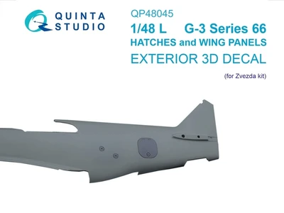 QP48045  декали  Люки, панели и накладки для L@GG-3 66 серии (Звезда)  (1:48) 2000002184058