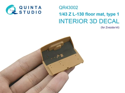 QR43002  декали  Коврик напольный для модели З&Л-130 тип 1 (Звезда)  (1:35) 2000002208099
