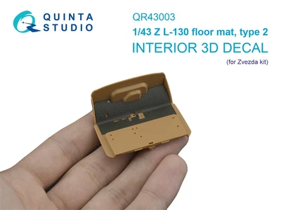QR43003  декали  Коврик напольный для модели З&Л-130 тип 2 (Звезда)  (1:35) 2000002208112