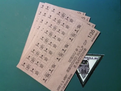 DMS-06028  дополнения из бумаги  MENU #1 SECOND HALF OF 5 RATIONS  (1:35) 2000000259697