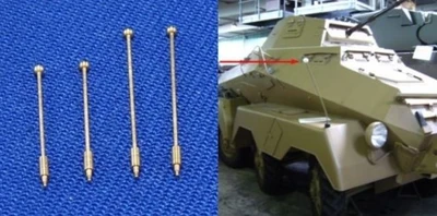 35A01  дополнения из металла  German Vehicle Width Indicators  (1:35) 2000000186931