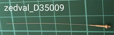 D35009  дополнения из металла  Ввод и 2м. антенна БТТ с Р-123/123М, Р-163, Р-173  (1:35) 2000002163664