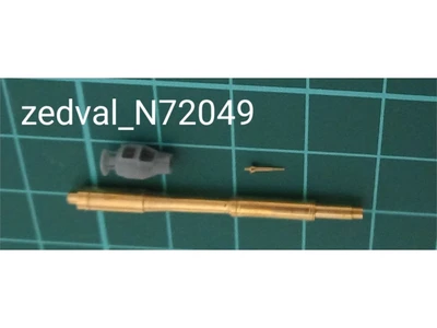 N72049  дополнения из металла  Набор деталей для САУ 2С1 Гвоздика  (1:72) 2000002163961
