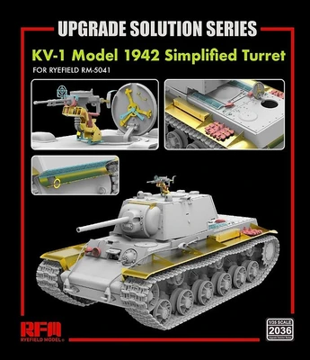 RM-2036  фототравление  KV-1 Model 1942 UPGRADE SOLUTION SERIES for RM-5041  (1:35) 4897062621177