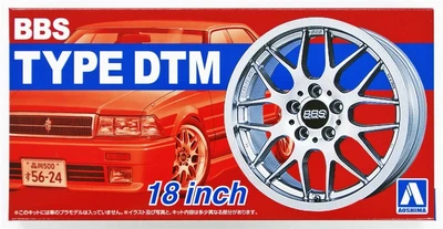 05242  дополнения из пластика  BBS TYPE DTM 18inch  (1:24) 4905083052426
