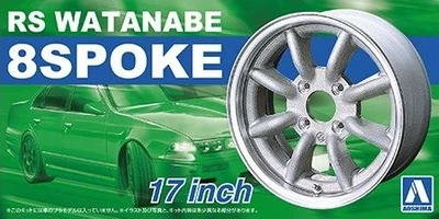 05243  дополнения из пластика  RS WATANABE 8SPOKE 17inch  (1:24) 4905083052433