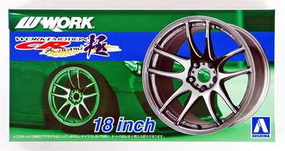 05300  дополнения из пластика  Work Emotion CR Kiwami 18inch  (1:24) 4905083053003